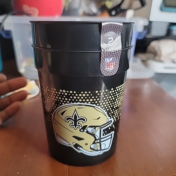 All Saints Black and Gold Helmet Cup - Picture 6 of 9